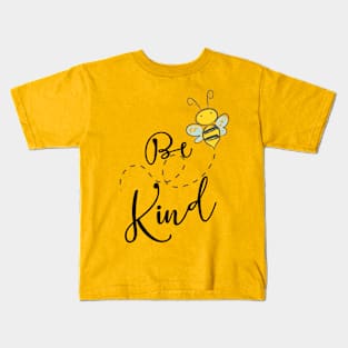 Be kind cute bee Kids T-Shirt